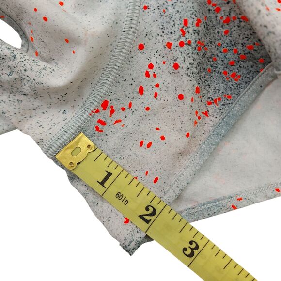 Lululemon Shorts Womens 8 Gray Hotty Low Rise 2.5" Reflective Lined Running Gym - Picture 10 of 12